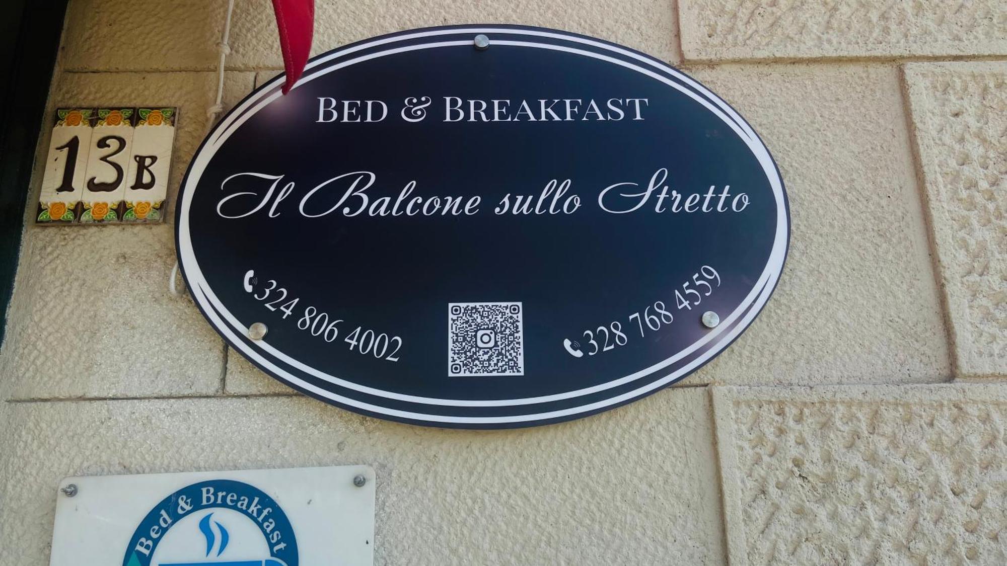 Il Balcone Sullo Stretto Panzió Reggio di Calabria Kültér fotó