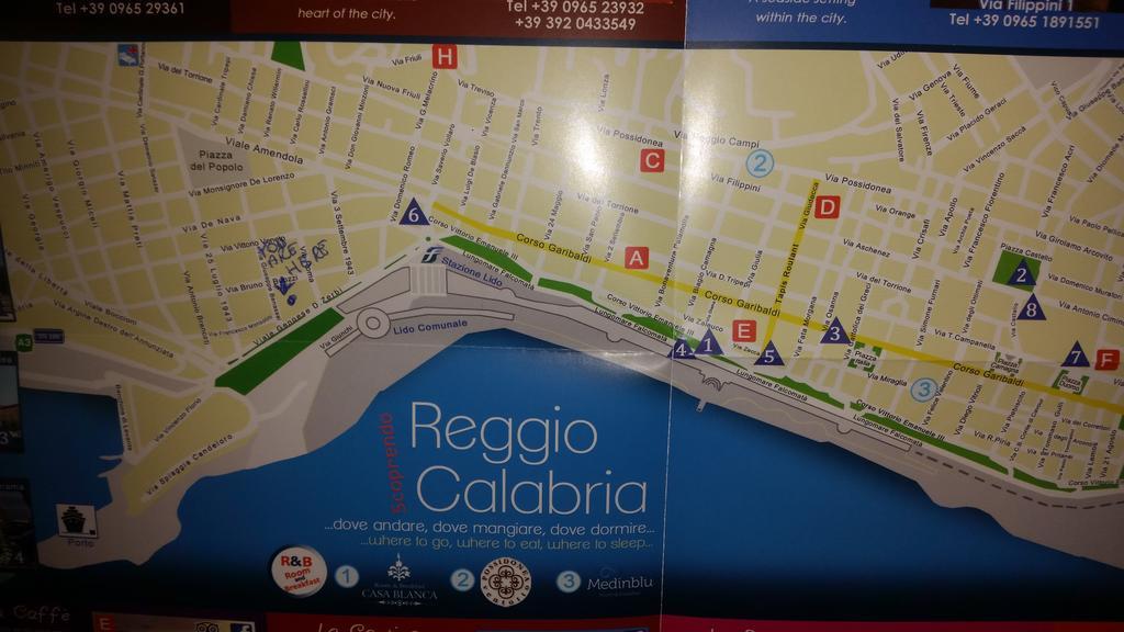 Il Balcone Sullo Stretto Panzió Reggio di Calabria Kültér fotó